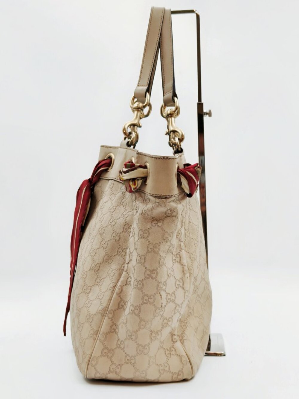 Gucci Vintage Guccissima Leather Large Tote Shoulder Bag - Picture 10 of 16